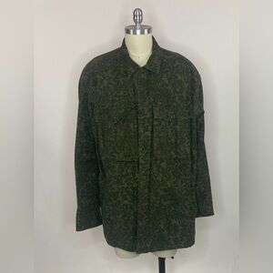 Levi's Hayes Oversized Camo Print Overshirt Jacket